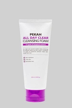 PEKAH ALL DAY CLEAR CLEANSING FOAM / ALL DAY CLEAR Очищающая пенка для умывания