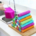 Салфетка бамбуковая для посуды, 23*18 см