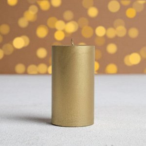 Свеча интерьерная «Магия золота», 6 х 10 см