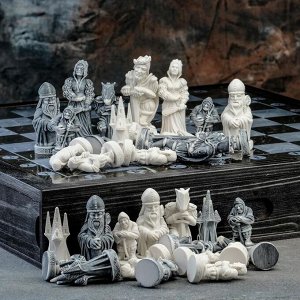 Фигуры шахматные "Средневековье" комплект 32шт