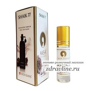 Мужские духи Shaik 77 (Шейк 77) Aksa Esans 6 ml