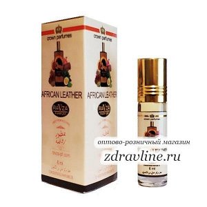 Масляные духи African Leather (Африканская кожа) Ravza 6 мл