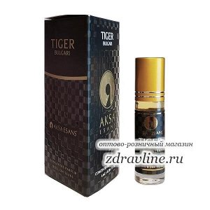 Мужские духи Tiger Bulgari (Тигр) Aksa Esans 6 мл