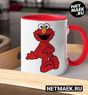 Кружка Elmo, цвет красная