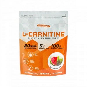 Л Карнитин L-CARNITINE, 100гр, ORANGE (Апельсин)- дой-пак
