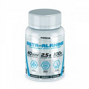 Аминокислота BETA-ALANINE, 100гр, UNFLAVORED (Без вкуса)- пэт-тара