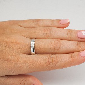 SALE Обручальное кольцо с бесцветными фианитами - 571