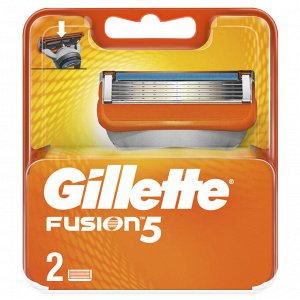 Gillette сменные кассеты Fusion, 2шт