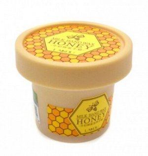 081164 LAIKOU milk hand wax honey Питательный воск для рук с молоком и медом, 120г