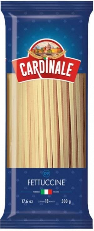 Макароны из твердой пшеницы Cardinale Фетучини 500г