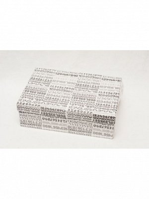 Коробка картон 30 х20 х9,5 см цифры