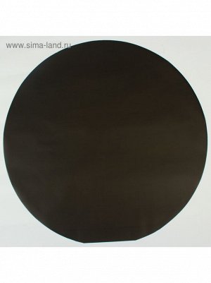 Пленка для цветов 60 х 60 см набор 10 шт круглая, цвет черный