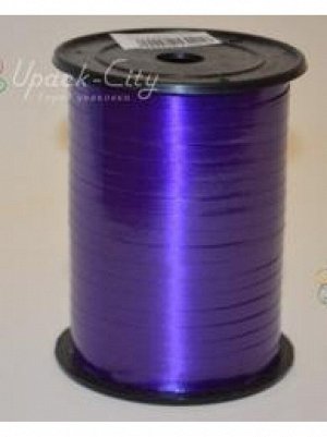 Лента полипропилен лаковая 0,5 см х 250 ярд цвет фиолетовый