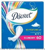DISCREET Женские гигиенические прокладки на каждый день Air Multiform Trio 60шт