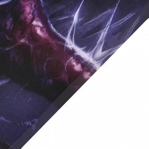 Модульная картина "Веном в темноте" 125х80 см(2шт-25х63; 2шт-25х70; 25х80)