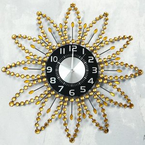 Часы настенные, серия: Ажур, "Калли", d=60 см, циферблат=22 см