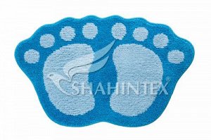 Коврик Коврик Лапки Мicrofiber SHAHINTEX 40*60  совмещенные   NEW !!  Изготовлен из 100% полиэстра (микрофайбер). Данный материал прочен, не выцветает и быстро сохнет. Коврик имеет латексную основу, б