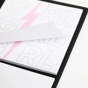 Art Fox Блок бумаг для записей, стикеры, ручка Girl