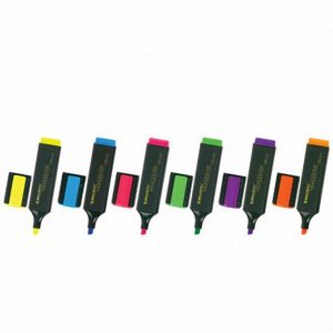 Набор маркеров текстовыделителей 6 цветов 1-5 мм BRAUBERG "ORIGINAL"