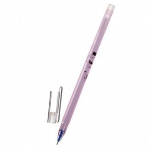 Ручка гелевая со стираемыми чернилами Mazari Misha, пишущий узел 0.5 мм, сменный стержень, чернила синие, корпус МИКС