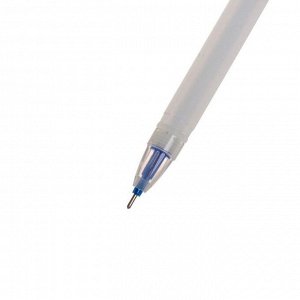 Ручка гелевая со стир.черн. Mazari PANDA DAY, синяя, игольч.пиш.уз.0.5мм,сменный стержень