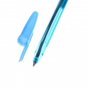 Ручка шариковая 0,7 мм, синяя, корпус NEON, МИКС