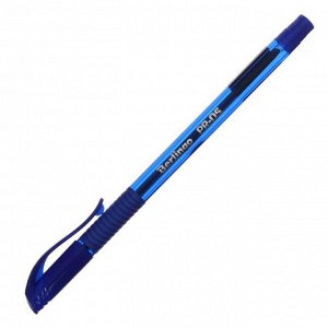 Ручка шариковая 0.5 мм, PR-05, чернила синие, грип