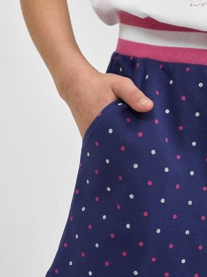 Прямая мини-юбка для девочек