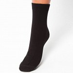 Nature Socks1 11 д Носки подростковые демисезонные хлопковые черного цвета
