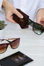 Greenway / Салфетка для очков Aquamagic Optics (венге).