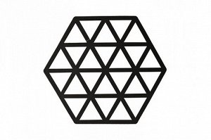 Салфетка сервировочная "Diamond Pattern" 38х43,5см, цв.черный EVA-29562-black ВЭД