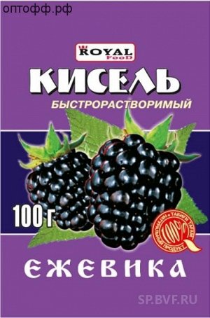 Кисель Ежевика