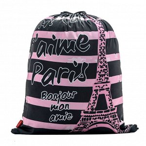 Мешок для обуви NUK-RB-G004 черный; розовый девочки