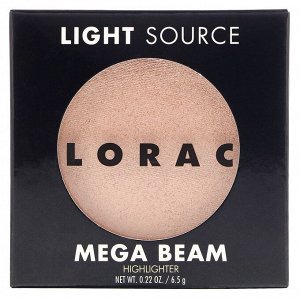 Lorac, Light Source, хайлайтер Mega Beam, оттенок «Золотая лилия», 6,5 г