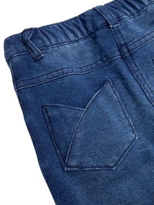Брюки Джинсовые брюки. Благодаря качественному составу ткани и поясу-резинке на завязке брюки превосходно сидят и отлично подходят для повседневного ношения. 78% хлопок 16% полиэстер 6% эластан