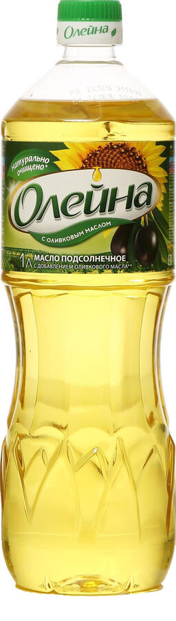 Масло раст. Олейна 1л подс и оливк МИКС ту 1/15, бут