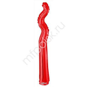 Змейка RED 14"/36 см шар фольгированный