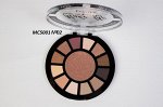 .MC5001№02 MAKE UP COLOR YOUR LIFE Набор теней для век + хайлайтер 13 цветов, нюд+черн