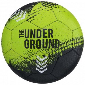 Мяч футбольный INGAME UNDERGROUND №5, цвет чёрный/жёлтый
