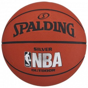 Мяч баскетбольный Spalding NBA Silver р.5