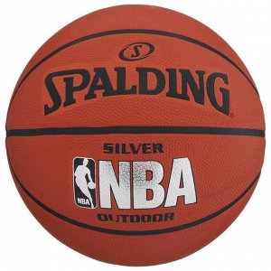 Мяч баскетбольный Spalding NBA Silver р.7