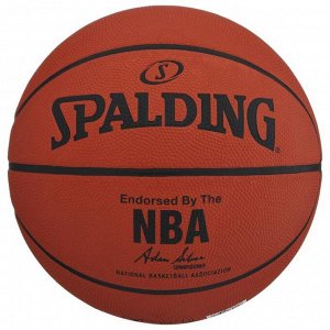 Мяч баскетбольный Spalding NBA Silver размер 6