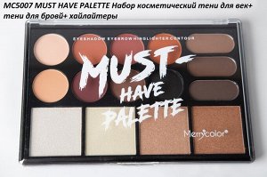 . MC5007 MUST HAVE PALETTE Набор косметический тени для век+ тени для бровй+ хайлайтеры