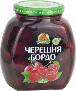 Компот МЛ 580мл ст/б ЧЕРЕШНЯ Бордо 1/12, шт