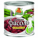 Фасоль МЛ ж/б 425мл (400г) КРАСНАЯ в собст соку (1443) 1/24, шт