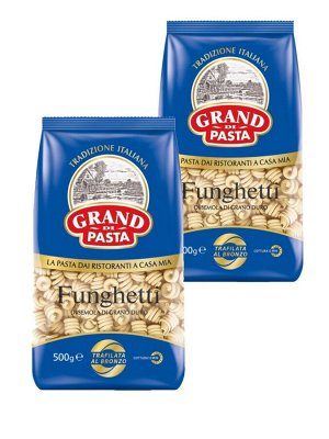 Макароны "Макфа" GP Funghetti (Фунгетти/Грибки) 500г 1/12, шт