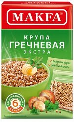 Крупа Макфа кор. Гречневая ядрица Экстра бп 400г (6 пак) 1/9, шт