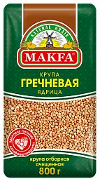 Крупа Макфа фас. Гречневая ядрица 800г 1/6 полиэт., шт