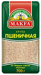 Крупа Макфа фас. Пшеничная Артек 700г 1/6 полиэт., шт
