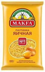 Макароны &quot;Макфа&quot; Вермишель 400г Паутинка ЯИЧНАЯ 1/20, шт